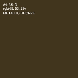 #41351D - Metallic Bronze Color Image