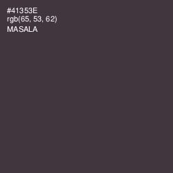 #41353E - Masala Color Image