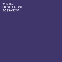 #41366C - Bossanova Color Image