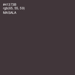 #41373B - Masala Color Image