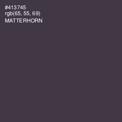 #413745 - Matterhorn Color Image