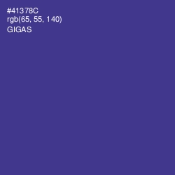 #41378C - Gigas Color Image