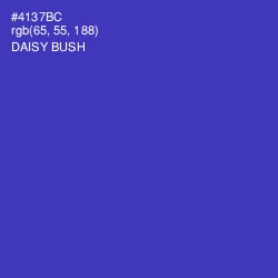 #4137BC - Daisy Bush Color Image