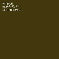 #41380D - Deep Bronze Color Image