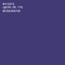 #413A74 - Bossanova Color Image