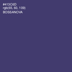 #413C6D - Bossanova Color Image