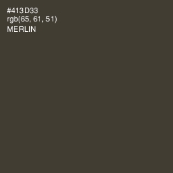 #413D33 - Merlin Color Image