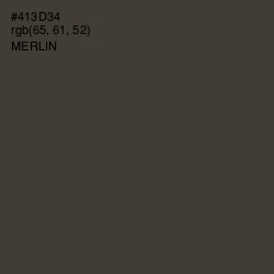 #413D34 - Merlin Color Image