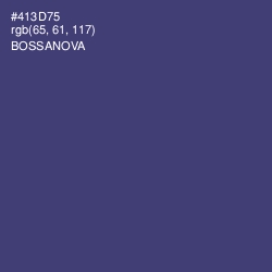 #413D75 - Bossanova Color Image