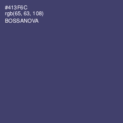 #413F6C - Bossanova Color Image