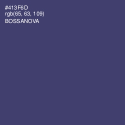 #413F6D - Bossanova Color Image