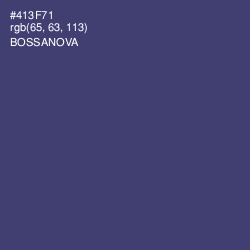 #413F71 - Bossanova Color Image