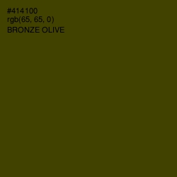 #414100 - Bronze Olive Color Image