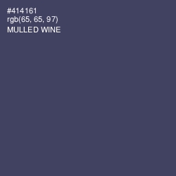 #414161 - Mulled Wine Color Image