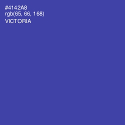 #4142A8 - Victoria Color Image