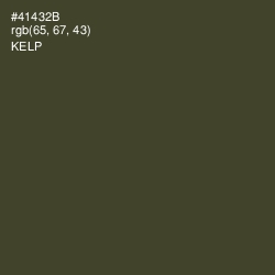 #41432B - Kelp Color Image