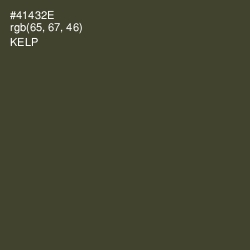 #41432E - Kelp Color Image