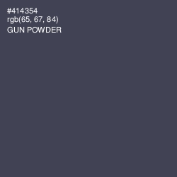 #414354 - Gun Powder Color Image