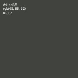 #41443E - Kelp Color Image