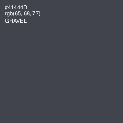 #41444D - Gravel Color Image