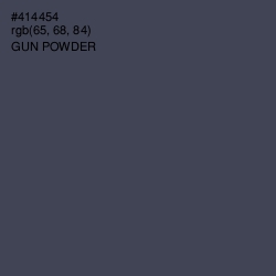 #414454 - Gun Powder Color Image