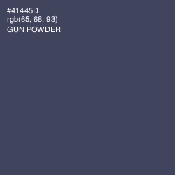 #41445D - Gun Powder Color Image
