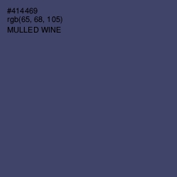 #414469 - Mulled Wine Color Image