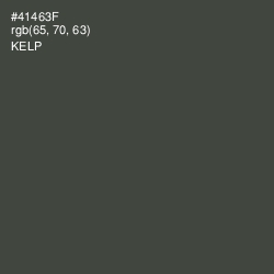 #41463F - Kelp Color Image