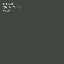 #41473F - Kelp Color Image