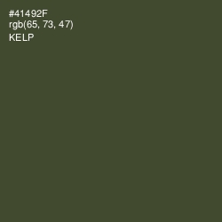 #41492F - Kelp Color Image