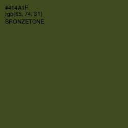 #414A1F - Bronzetone Color Image