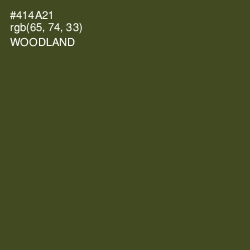 #414A21 - Woodland Color Image