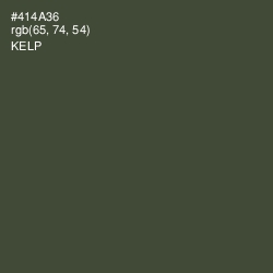 #414A36 - Kelp Color Image