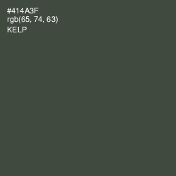 #414A3F - Kelp Color Image