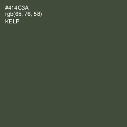 #414C3A - Kelp Color Image