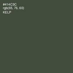 #414C3C - Kelp Color Image