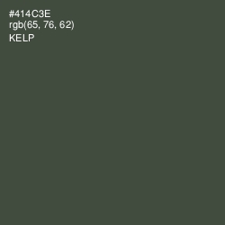 #414C3E - Kelp Color Image