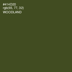 #414D20 - Woodland Color Image