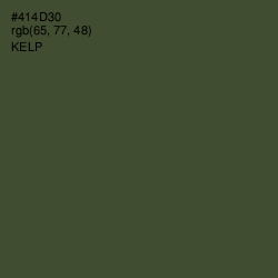 #414D30 - Kelp Color Image