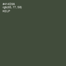 #414D3A - Kelp Color Image