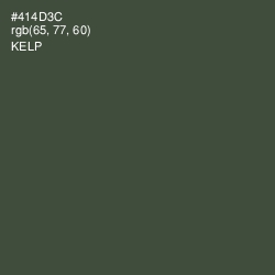 #414D3C - Kelp Color Image