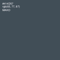 #414D57 - Mako Color Image