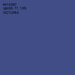 #414D87 - Victoria Color Image