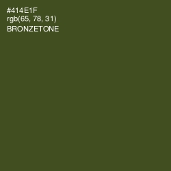 #414E1F - Bronzetone Color Image