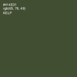 #414E31 - Kelp Color Image