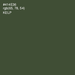 #414E36 - Kelp Color Image