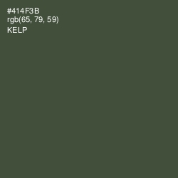 #414F3B - Kelp Color Image