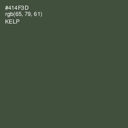 #414F3D - Kelp Color Image