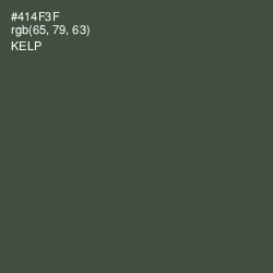 #414F3F - Kelp Color Image