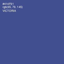 #414F91 - Victoria Color Image